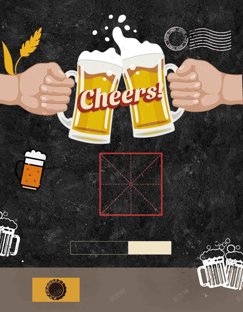 黑色手绘简约啤酒节促销活动psd设计背景_新图网 https://ixintu.com 促销 卡通手绘 印章 商场大促 啤酒 啤酒节 手绘 新品上市 活动 海报 简约 美食 黑色