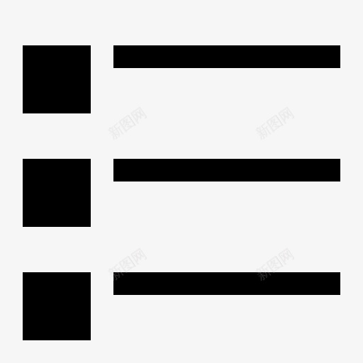 项目符号列表图标png_新图网 https://ixintu.com 列表