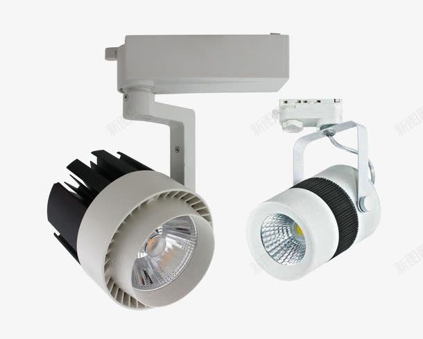 轨道灯尺寸png免抠素材_新图网 https://ixintu.com 可调节角度 射灯 灯具 环保 轨道灯