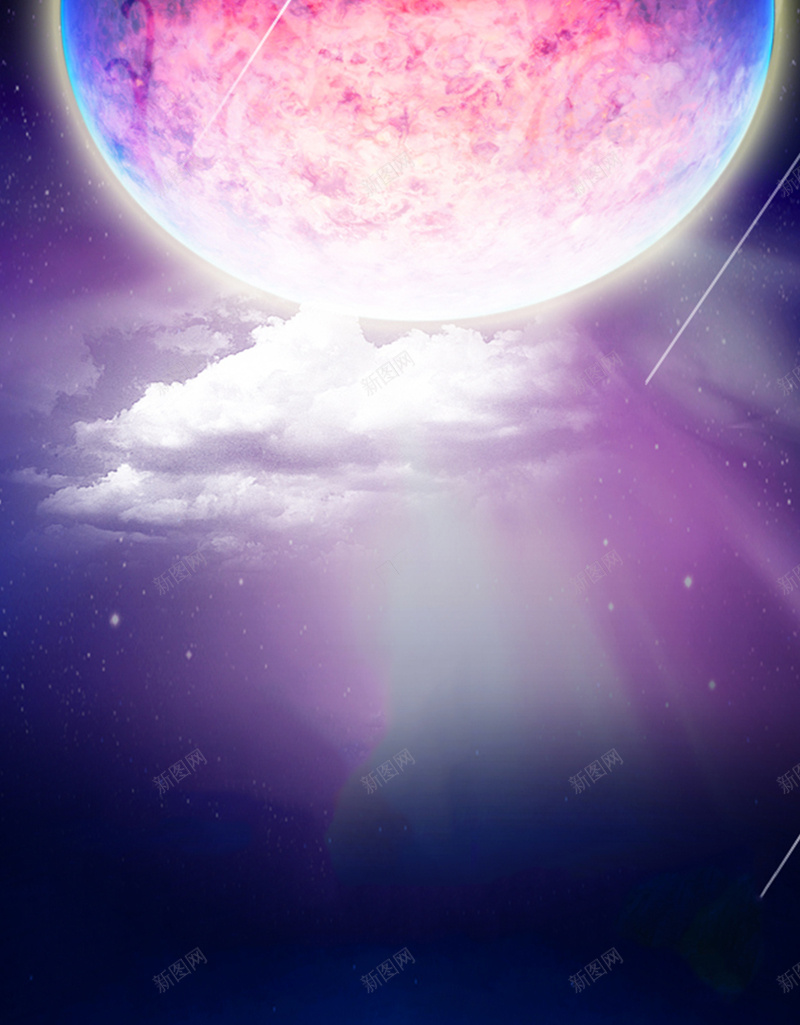 发光地球简约科技感星空背景H5背景jpg设计背景_新图网 https://ixintu.com H5背景素材 发光 商务素材 地球 星空素材 星空背景 科技感 简约 蓝色背景 闪烁地球