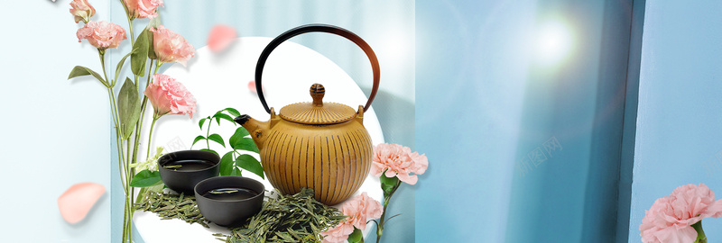 简约红茶茶叶bannerjpg设计背景_新图网 https://ixintu.com 农业 植物 红茶 绿色 绿色生命 绿茶 自然 茶 茶具 茶台 茶叶 茶园 茶图片 茶水 茶色 饮料