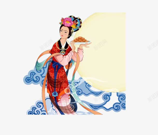 古代美女png免抠素材_新图网 https://ixintu.com 元素 古代 美女矢量 装饰