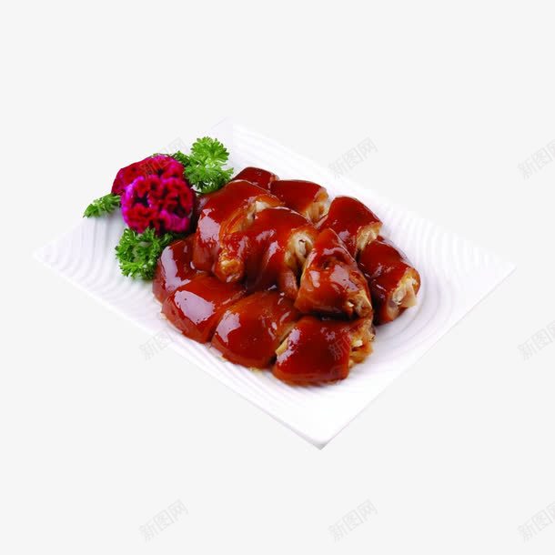 产品实物食物红烧猪蹄png免抠素材_新图网 https://ixintu.com 原汁原味 嫩滑 烧猪 爽口 猪腿 红烧猪脚 美食 食物 餐饮 香味浓郁