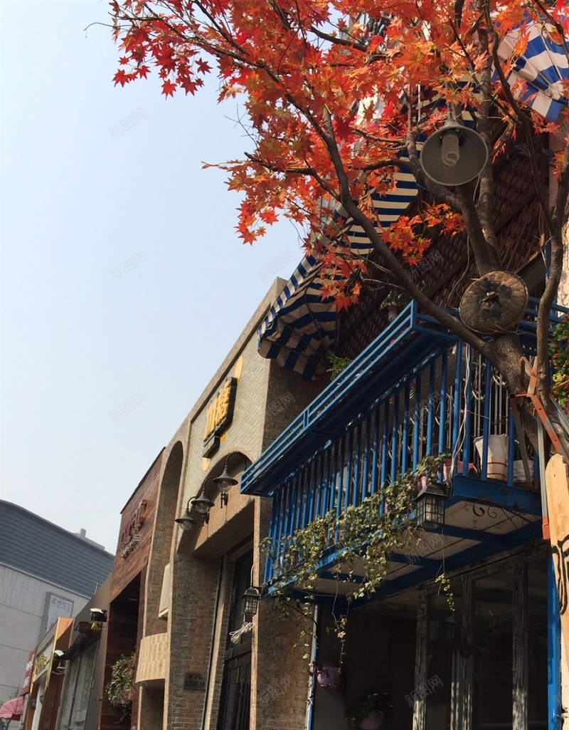 建筑房子H5背景jpg设计背景_新图网 https://ixintu.com 建筑 房子 风景 彩色 景点 H5背景 树 红色 H5 h5 摄影