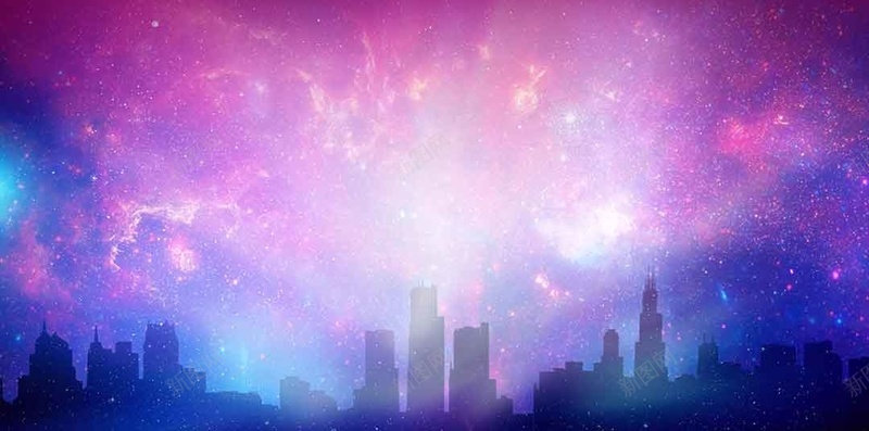 紫色渐变都市地产商业H5背景psd设计背景_新图网 https://ixintu.com 促销 保价护航 商业 地产 大气H5背景素材 宣传 打折 活动 渐变 紫色 绚丽背景 都市