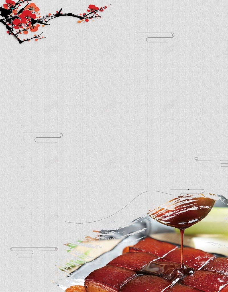简约东坡肉美食宣传jpg设计背景_新图网 https://ixintu.com 红烧肉 美食诱惑 美味 中国风 中国美食 飘香 碗 黑色 磨砂 金色字体 书法字体 文字排版