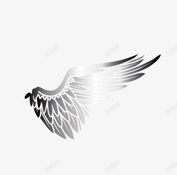 梦幻羽翼矢量图eps免抠素材_新图网 https://ixintu.com 卡通羽翼 梦幻羽翼 渐变羽翼 矢量羽翼 羽翼 羽翼png 翅膀 矢量图