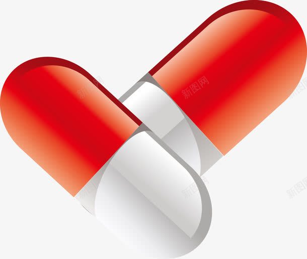 胶囊矢量图ai免抠素材_新图网 https://ixintu.com 胶囊 药 矢量图