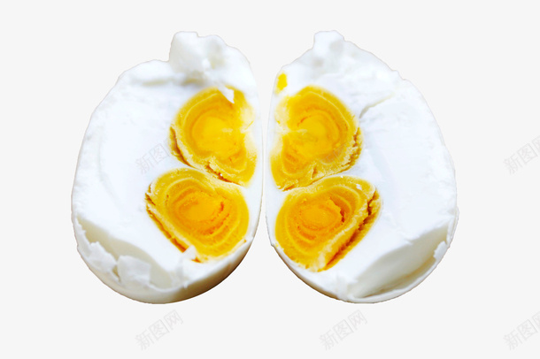 切半咸鸭蛋双蛋黄png免抠素材_新图网 https://ixintu.com 切半 双蛋黄 咸鸭蛋 咸鸭蛋黄 腌制 食物 鸭蛋 鸭蛋黄
