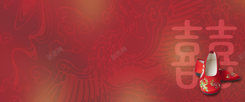 春节红色春联舞狮福字年画囍结婚jpg设计背景_新图网 https://ixintu.com 春节 红色 春联 舞狮 福字 年画 囍 结婚 海报banner 过年 中国风