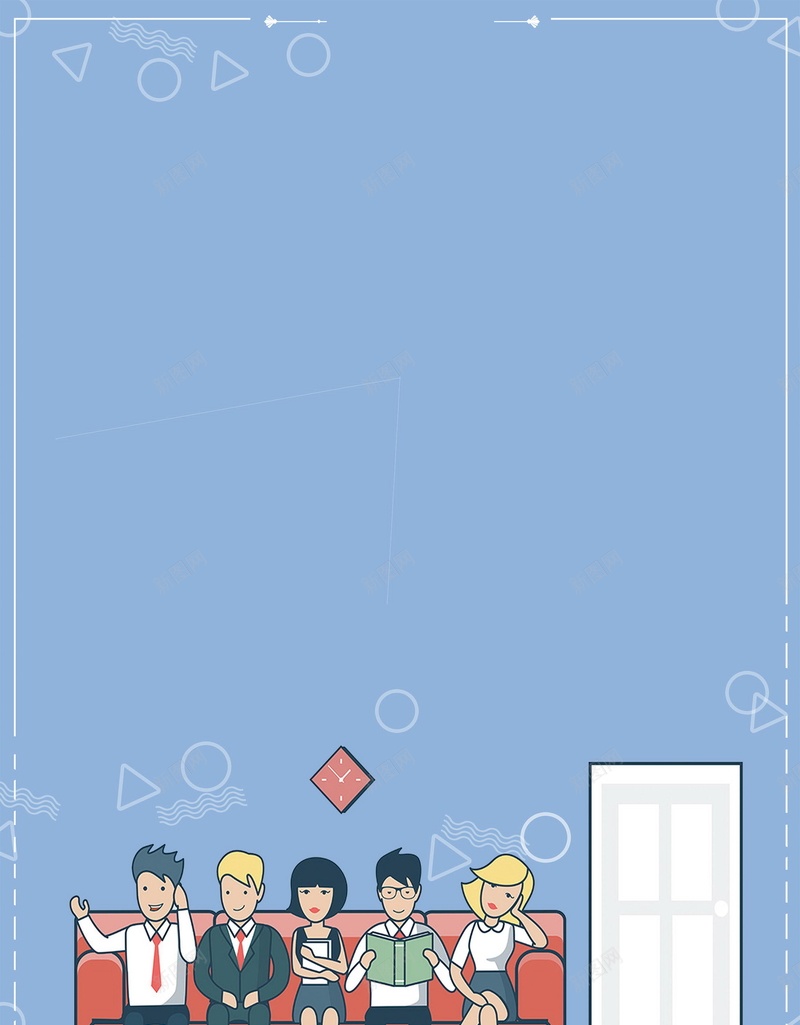 卡通商务人士psd设计背景_新图网 https://ixintu.com 卡通商务人士背景图片免费下载人士 人物 卡通 商务 沙发 人士 看书 海报 平面 广告 背景 分层 PSD 素材 模板