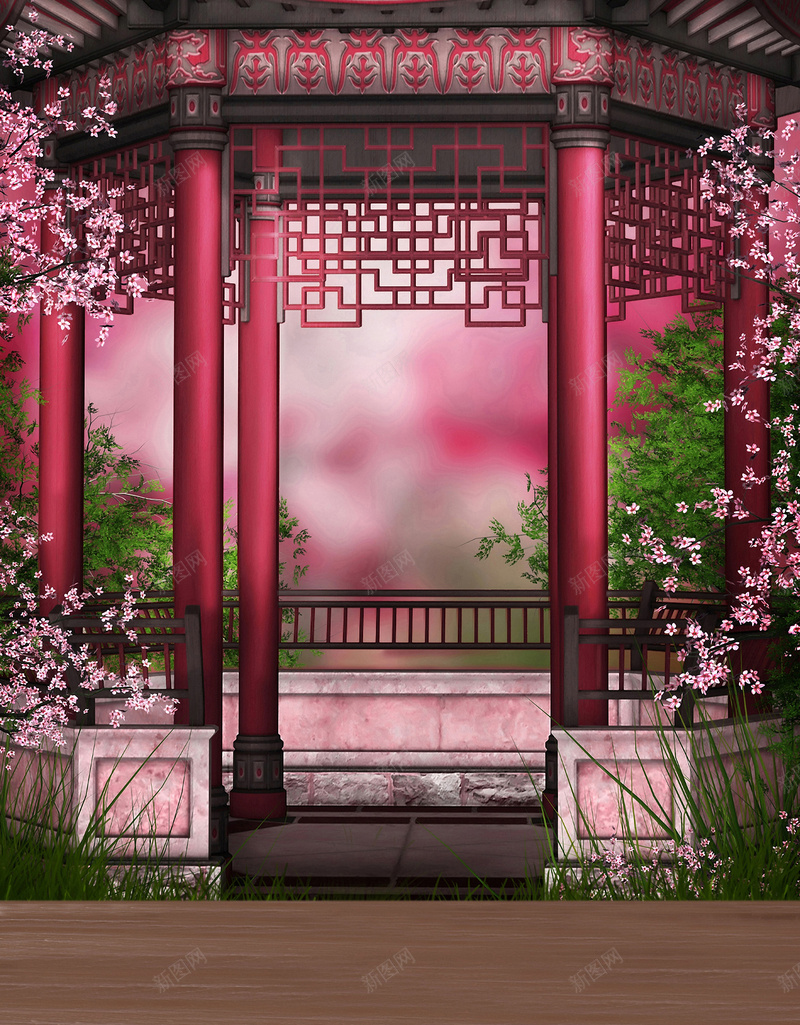 背景中国风4jpg设计背景_新图网 https://ixintu.com 中国风 复古 文艺 高清背景