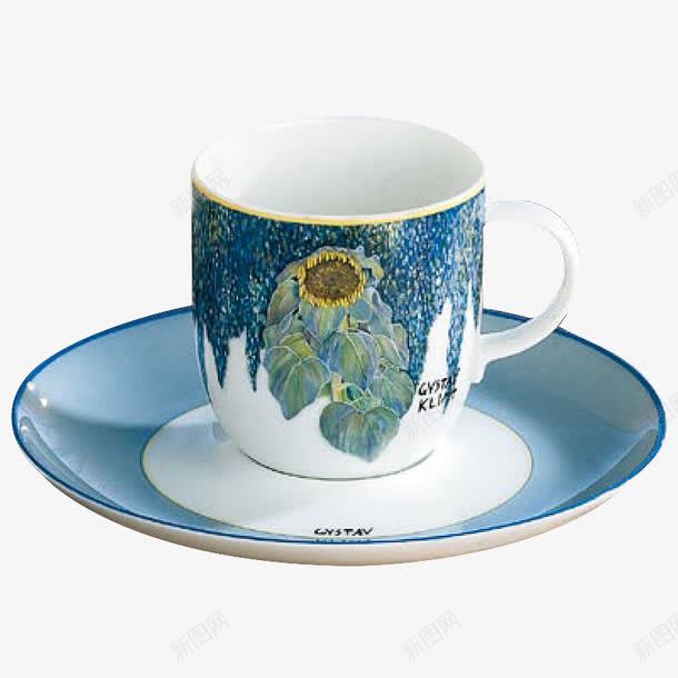 复古花纹杯碟png免抠素材_新图网 https://ixintu.com 咖啡杯 复古 杯碟 花纹
