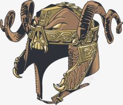 古代动物头盔素材