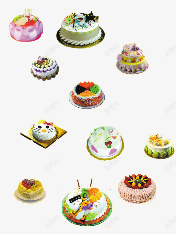 西点蛋糕png免抠素材_新图网 https://ixintu.com 奶油 甜点 蛋糕 西式
