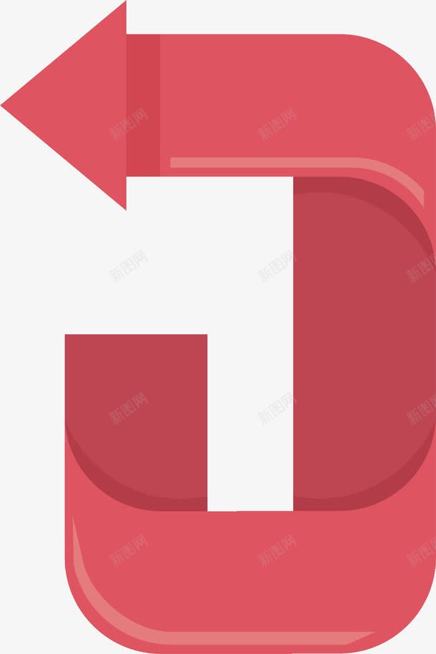 红色箭头png免抠素材_新图网 https://ixintu.com 上升箭头 单向箭头 单向箭头矢量 卡通箭头 循环箭头 手绘箭头 指示箭头 红色箭头 虚线箭头