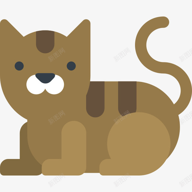 小猫卡通图标png_新图网 https://ixintu.com PNG 卡通 图标 小猫