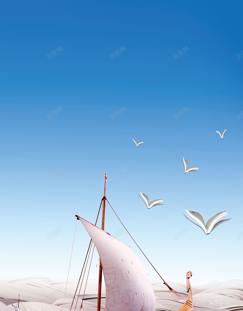 企业文化展板背景psd设计背景_新图网 https://ixintu.com 企业 企业背景 展板 帆船 文化 文化展板 海报背景 背景