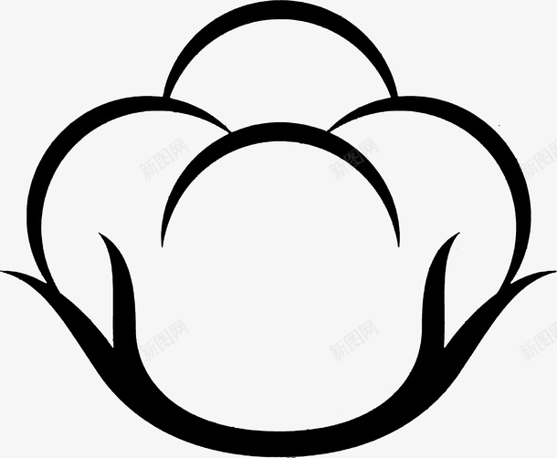 彩棉棉花矢量图ai免抠素材_新图网 https://ixintu.com 彩棉 棉花 花朵 矢量图