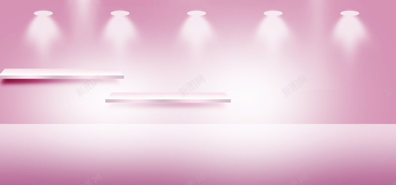 高档大气简约风彩妆专区bannerpsd设计背景_新图网 https://ixintu.com 化妆品 大气 彩妆 清新 温馨 简约风 美妆 高档