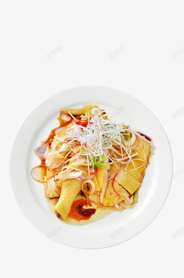 香葱油淋鸡葱香油淋鸡白切鸡鸡肉png免抠素材_新图网 https://ixintu.com 白切鸡 葱香油淋鸡 香葱油淋鸡 鸡肉