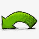 箭头撤消手绘网页图标集png免抠素材_新图网 https://ixintu.com Arrow undo 撤消 箭头