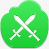 刀剑图标png_新图网 https://ixintu.com 刀