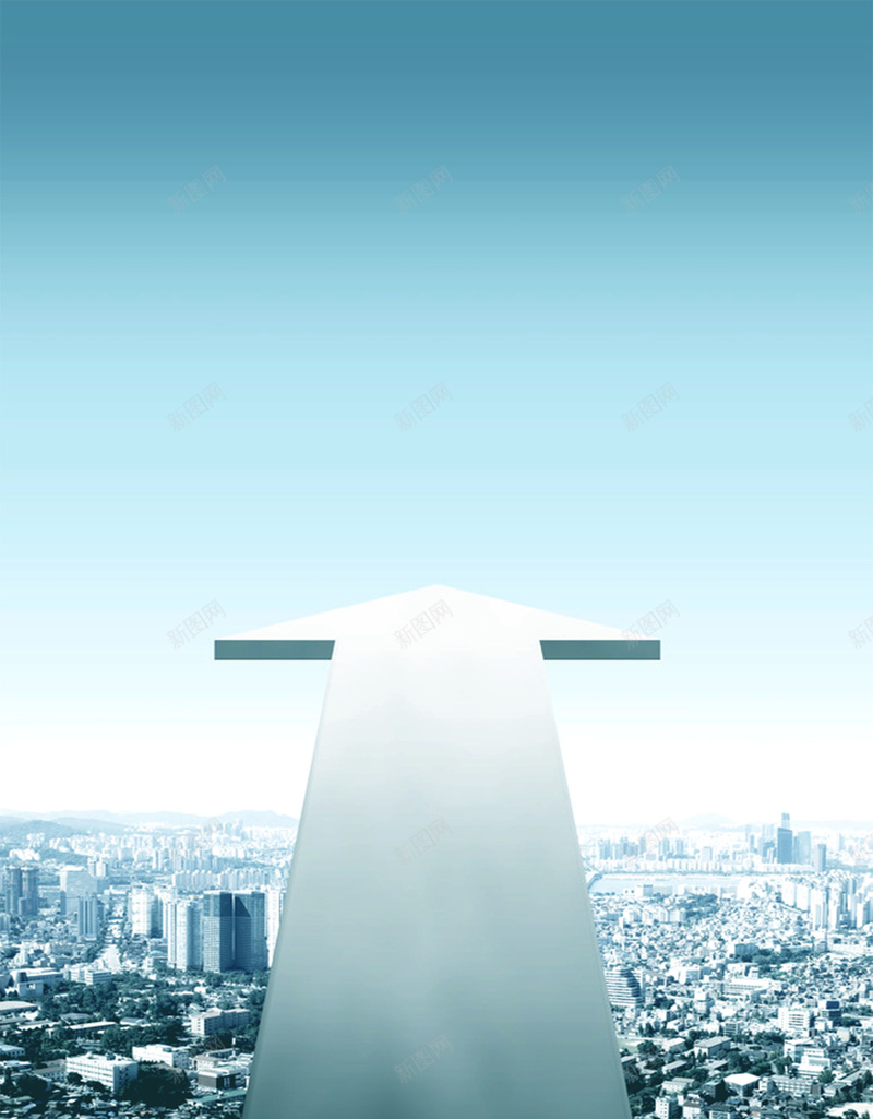 金融类图psd设计背景_新图网 https://ixintu.com 大气 成功 理性 箭头