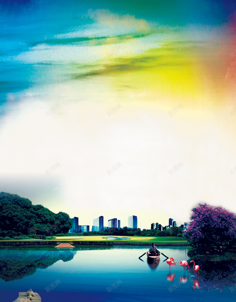 地产画册海报背景psd设计背景_新图网 https://ixintu.com 地产 大气 广告背景 海报背景 画册背景