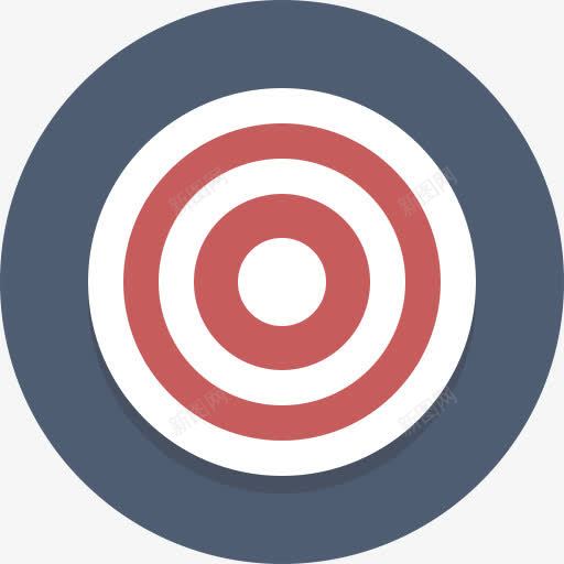 靶心目标圆形图标png_新图网 https://ixintu.com Bullseye target 目标 瞄准准心 靶心