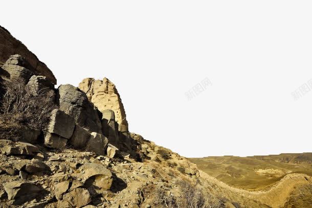 山西明长城遗址风景九png免抠素材_新图网 https://ixintu.com 山西 旅游 美景 长城遗址 风景