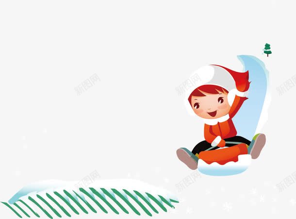 雪天滑雪冬季旅游png免抠素材_新图网 https://ixintu.com 冬季 冬季旅游素材 滑雪 矢量冬季旅游 雪天