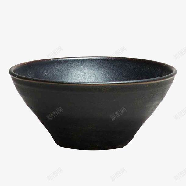 景德镇亚光黑色空碗png免抠素材_新图网 https://ixintu.com 亚光 景德镇 空碗 黑色