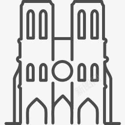 圣母像巴黎png免抠素材_新图网 https://ixintu.com notredame paris 巴黎