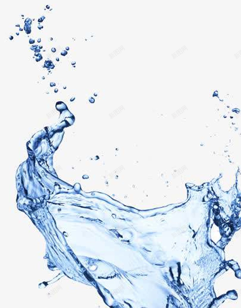 水体蓝色背景图jpg设计背景_新图网 https://ixintu.com 水体 水纹 水花 水浪