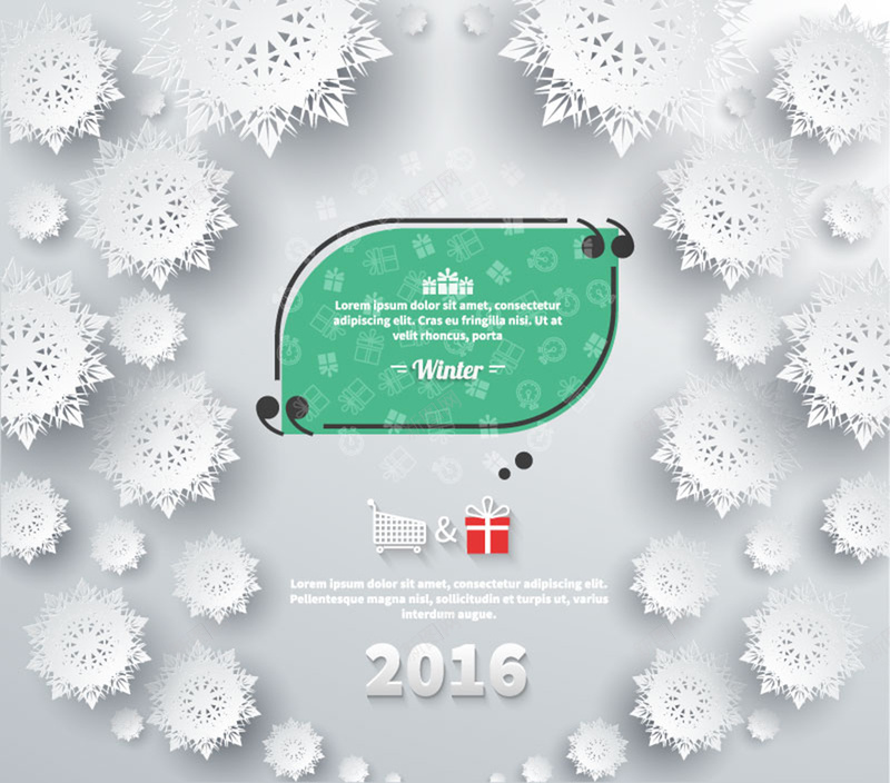2016年冬季雪花贺卡背景素材eps设计背景_新图网 https://ixintu.com 冬季素材 冬季雪花 背景素材 雪花背景 雪花 快乐