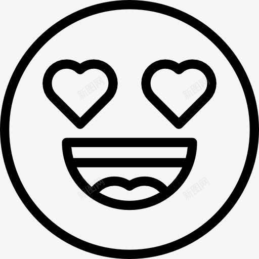 爱图标png_新图网 https://ixintu.com 感情 爱情 爱没有距离 表情 表情符号
