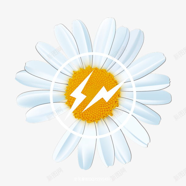 雏菊菊花太阳花png免抠素材_新图网 https://ixintu.com T恤图案 太阳花 数码 烫画 爆款 菊花 菊花图案 闪电 闪电菊