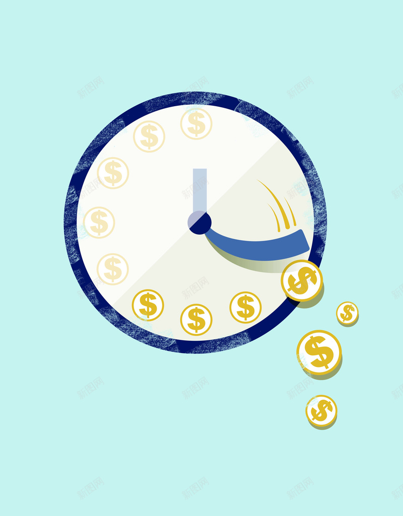 时间就是金钱背景psd设计背景_新图网 https://ixintu.com 单调 奋斗 时间 海报 生命 简约 表 金钱