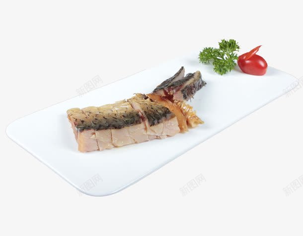 清蒸腊鱼干png免抠素材_新图网 https://ixintu.com 咸肉 咸鱼 清蒸腊鱼干 美食 腊肉 腊鱼