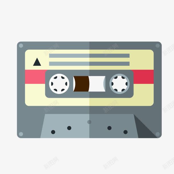 灰色歌曲磁带png免抠素材_新图网 https://ixintu.com 学习 歌曲 灰色 磁带