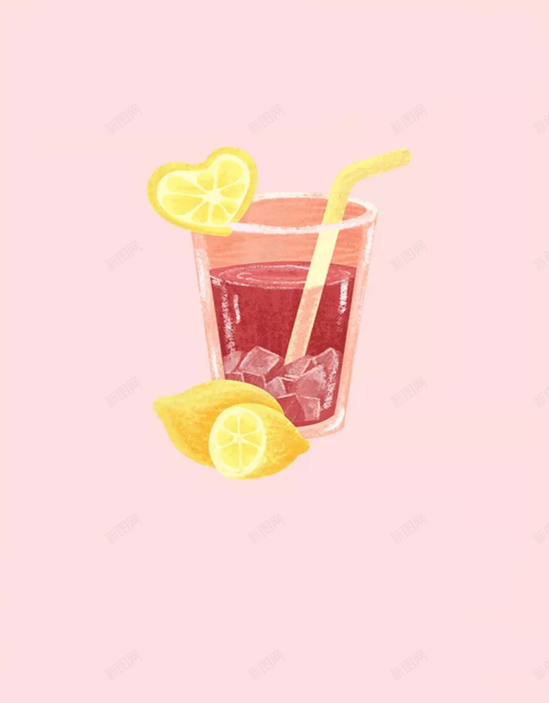 清凉夏季宣传海报设计psd设计背景_新图网 https://ixintu.com 个性 清凉 特色 粉底 饮料 创意 宣传 夏季