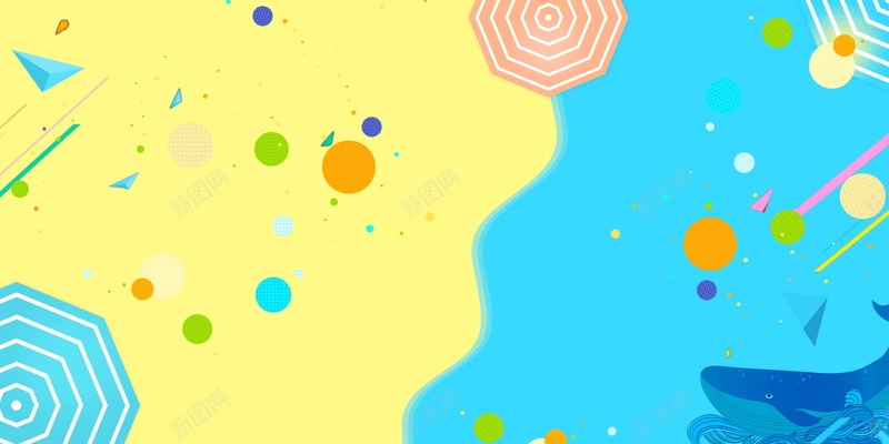 扁平抽象蓝色大海海报psd设计背景_新图网 https://ixintu.com PSD源文件 PSD素材 分层文件 大海 扁平 抽象 沙滩 海岛小船 海岛旅游 海浪 背景模板 背景海报 背景素材 蓝色 高清背景