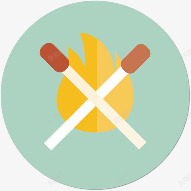 火柴图标png_新图网 https://ixintu.com 图标 火 露营