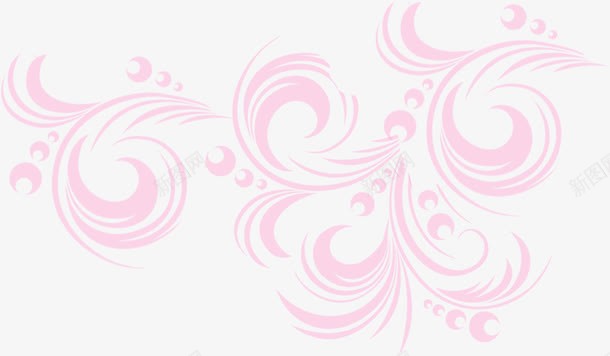 紫色卡通唯美花纹png免抠素材_新图网 https://ixintu.com 卡通 紫色 花纹 设计