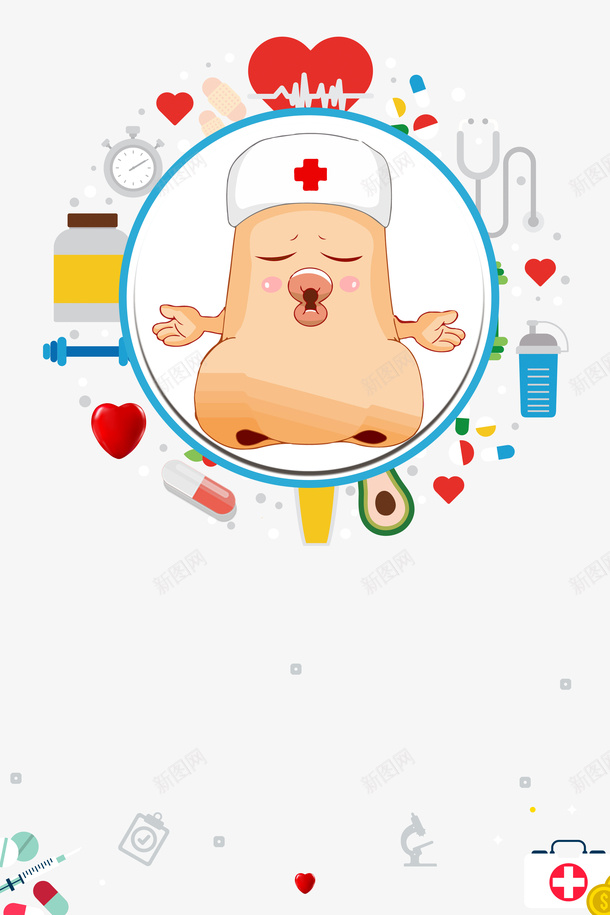 耳鼻喉医院图标png免抠素材_新图网 https://ixintu.com 医院 耳朵 耳鼻喉 鼻子