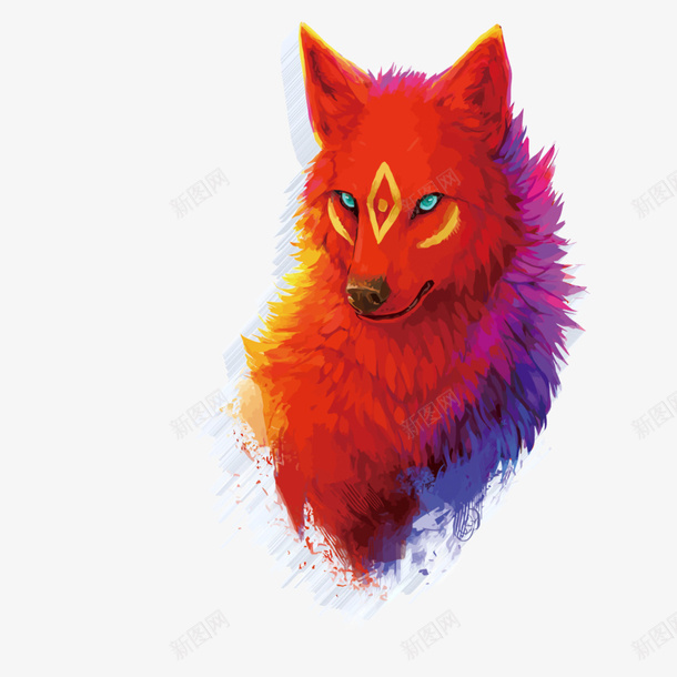 立体动物狐狸png免抠素材_新图网 https://ixintu.com 动物 狐狸 立体 素材