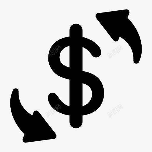 dollaricon图标png_新图网 https://ixintu.com 美元