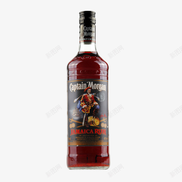 摩根船长黑朗姆酒png免抠素材_新图网 https://ixintu.com 产品实物 摩根船长 摩根黑朗姆 黑朗姆
