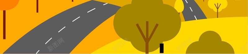 金秋旅游季扁平化jpg设计背景_新图网 https://ixintu.com 体育运动 假期旅游 创意 扁平化风格 旅游 春夏秋冬 活动 秋季黄金周 自驾 金秋旅游季